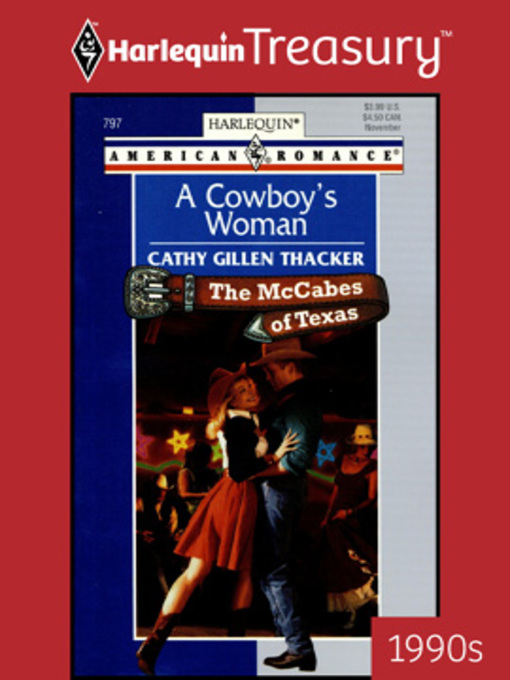 Title details for A Cowboy's Woman by Cathy Gillen Thacker - Available